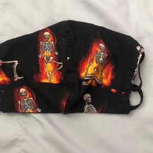 Reversible hand made face masks